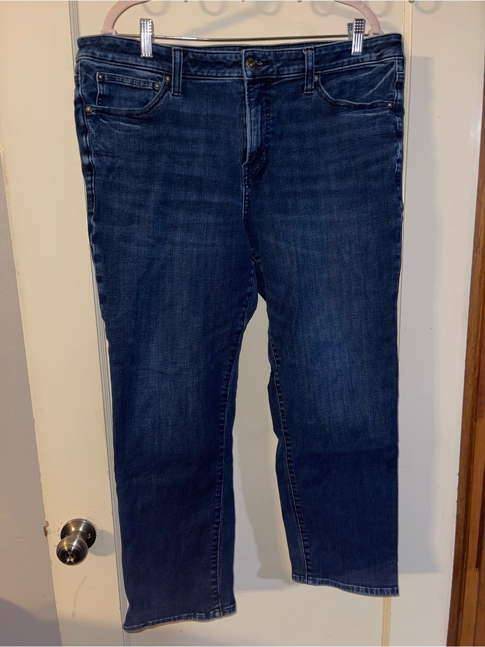 Express Men’s Dark Indigo Relaxed Fit Jeans